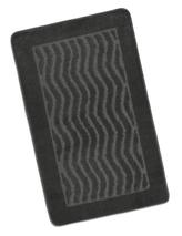 STANDARD 60x100 cm - šedé vlnky