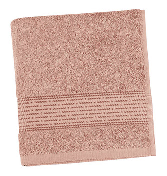 Froté ručník a osuška kolekce Proužek - burgundy - Ručník 50x100 cm