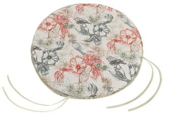 Sedák DANA kulatý hladký - ptáčci - průměr 40 cm