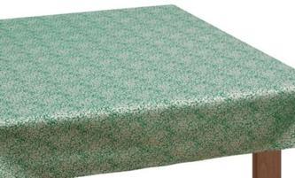 Vánoce - spirála na zelené - 120 x 140 cm