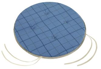 Sedák Adéla kulatý hladký - modrá kostka - průměr 40 cm