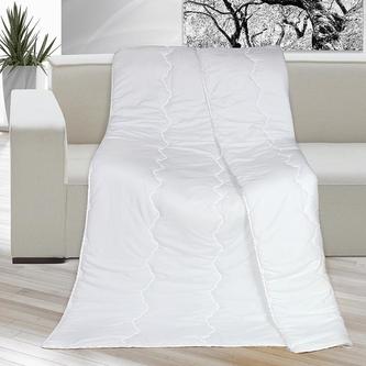 Přikrývka Kamilka LUX 1430g - prodloužená, zimní přikrývka - bílá, 140x220 cm - prodloužená