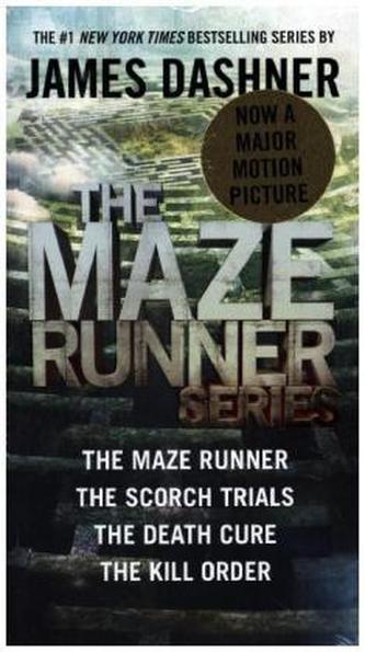 The Maze Runner Series, 4 Volumes. Die Auserwählten, englische Ausgabe, 4 Bde.