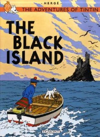 The Adventures of Tintin - The Black Island. Die schwarze Insel, englische Ausgabe