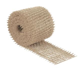 Jutový dekorační pásek - přírodní - 3m x 4 cm