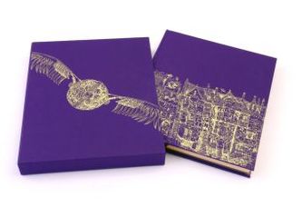 Harry Potter and the Philosopher's Stone, Deluxe Illustrated Slipcase Edition. Harry Potter und der Stein der Weisen, englische
