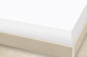 Dětské prostěradlo se zátěrem - bílá - chránič Míša 60x120 cm