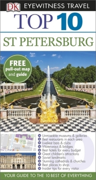 DK Eyewitness Top 10 Travel Guide: St Petersburg