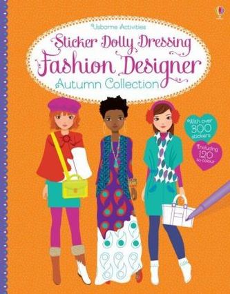 Sticker Dolly Dressing Fashion Designer Autumn Collection