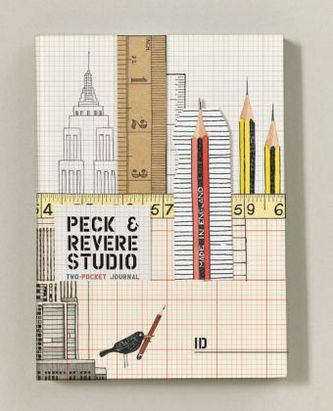Peck & Revere Studio Two-Pocket Journal Peck & Revere Studio Two-Pocket Journal