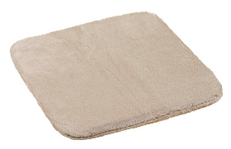 Sedák hladký Korall micro - béžová - 40x40 cm