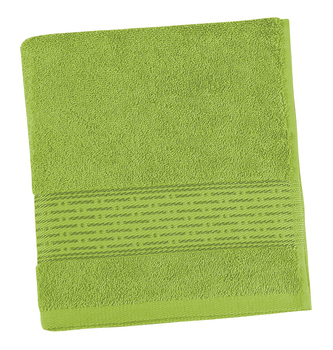 Froté ručník a osuška kolekce Proužek - olivová - Osuška 70x140 cm