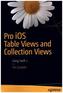 Pro iOS Table Views and Collection Views