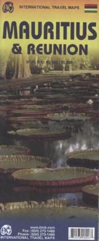 International Travel Map ITM Mauritius & Reunion. International Travel Map ITM La Réunion & Ile Maurice