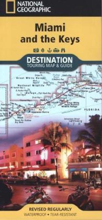 National Geographic Destination Touring Map & Guide Miami and the Keys