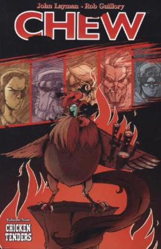 Chew  - Chicken tenders. Chew - Bulle mit Biss! - Brust oder Keule, englische Ausgabe