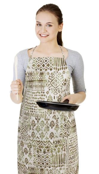 Kuchyňská zástěra IVO - indiánský motiv - zástěra 67x84 cm