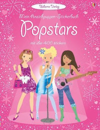 Mein Anziehpuppen-Stickerbuch: Popstars