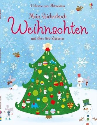 Mein Stickerbuch: Weihnachten