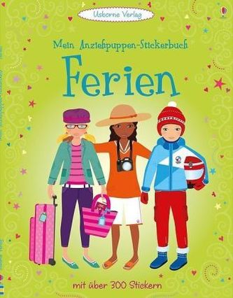 Mein Anziehpuppen-Stickerbuch: Ferien