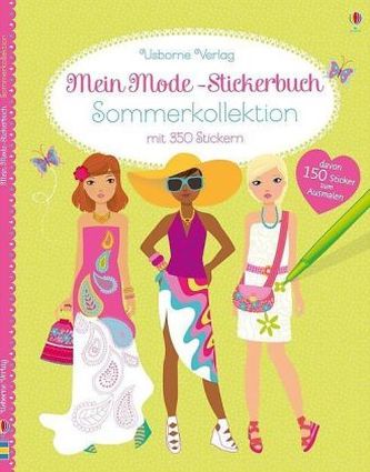 Mein Mode-Stickerbuch: Sommerkollektion