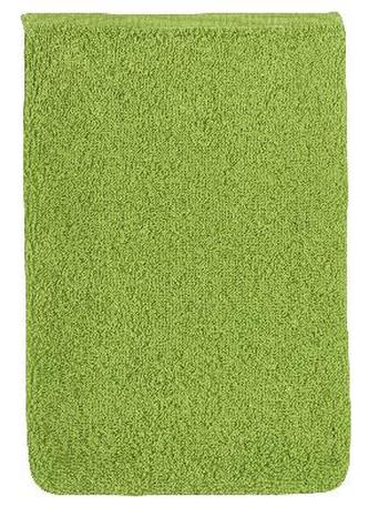 Froté žínka - olivová - 17x25 cm