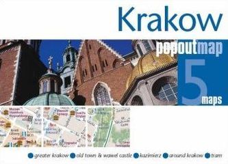 Krakow  PopOut Map, 5 maps