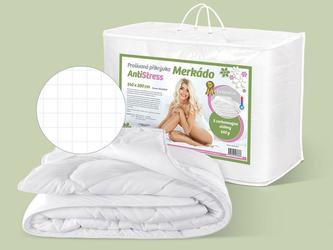 Přikrývka Merkado AntiStress 850g - celoroční přikrývka - bílá, 140x200cm Přikrývka Merkado AntiStress 850g - celoroční přikrývka - bílá, 140x200cm