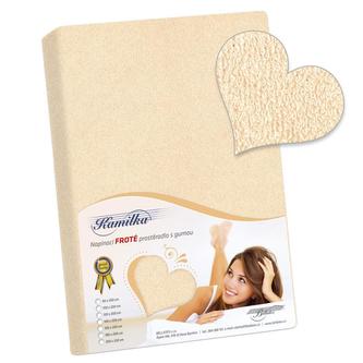 Prostěradlo froté - citrus - 180x200 cm