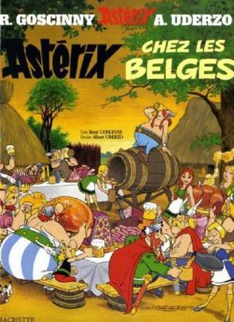 Asterix - Asterix chez les Belges. Asterix bei den Belgiern, französische Ausgabe