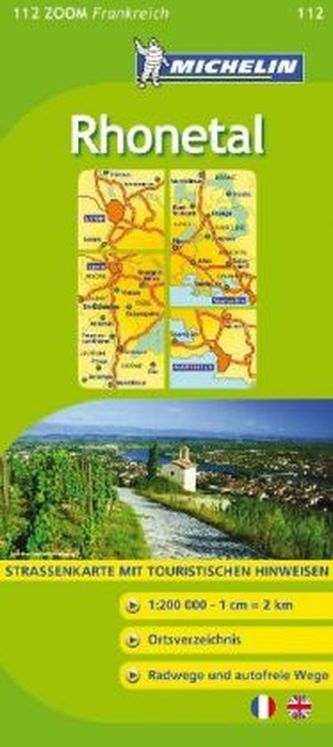 Michelin Karte Rhonetal