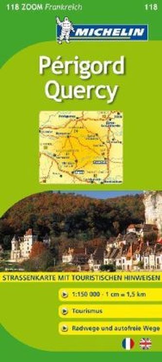 Michelin Karte Périgord, Quercy
