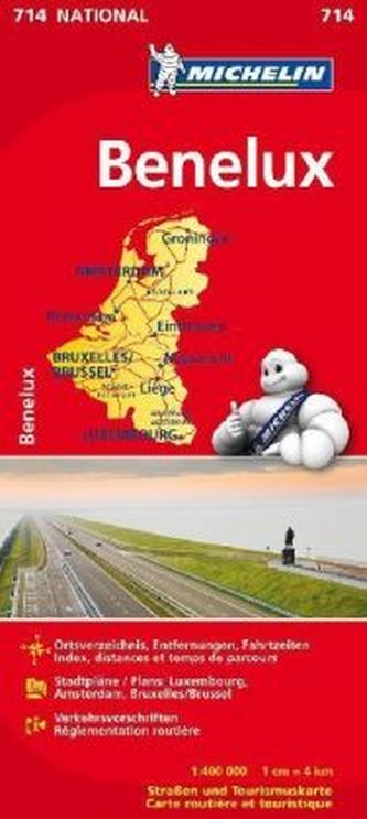 Michelin Karte Benelux