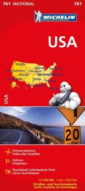 Michelin Karte USA