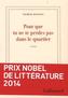 Pour que tu ne te perdes pas dans le quartier. Damit du dich im Viertel nicht verirrst, französische Ausgabe