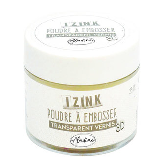Embosovací prášek IZINK - průhledný, 25 ml