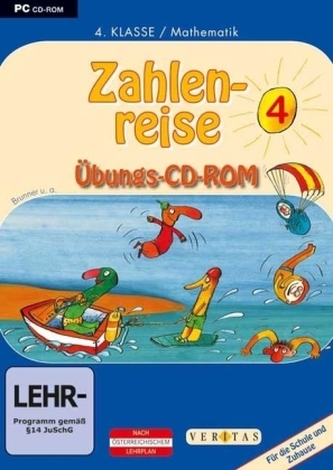 Zahlenreise, 4. Klasse / Mathematik, 1 Übungs-CD-ROM