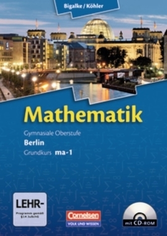 Grundkurs ma-1 - Qualifikationsphase, m. CD-ROM