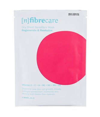 [n]Fibrecare Nanofibre Face Mask Pleťová maska Regenerate & Revitalize 1 ks pro ženy