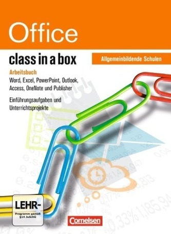 class in a box für Allgemeinbildende Schulen, Arbeitsbuch Office 2010, m. CD-ROM