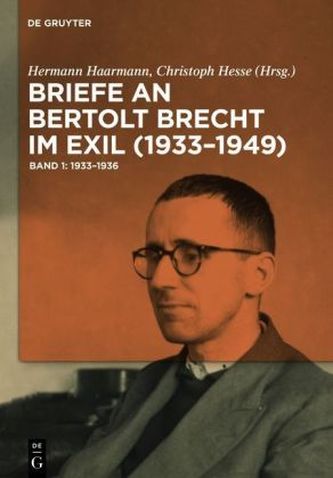 Briefe an Bertolt Brecht im Exil (1933-1949), 3 Bde.