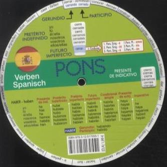 PONS Drehscheibe Verben Spanisch