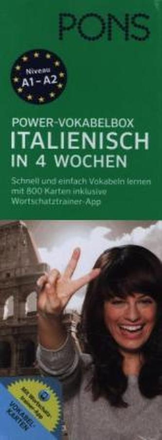PONS Power-Vokabelbox Italienisch in 4 Wochen