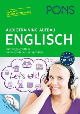 PONS Audiotraining Aufbau Englisch, 2 Audio-MP3-CDs