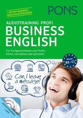 PONS Audiotraining Profi Business English, 2 Audio-CDs + MP3