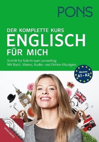PONS Englisch für mich, m. 4 Audio-CD + MP3-CDs + 1 DVD