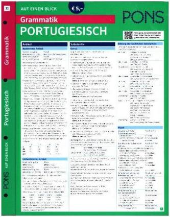 PONS Grammatik auf einen Blick, Portugiesisch