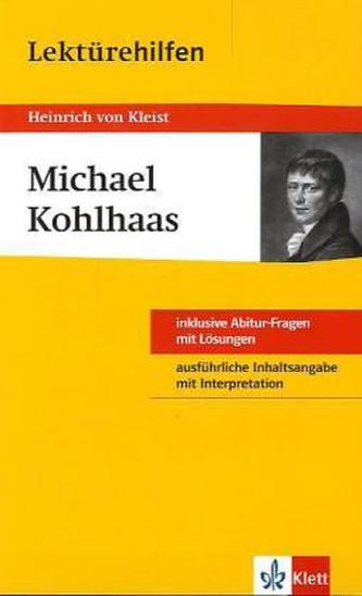 Lektürehilfen Heinrich von Kleist 'Michael Kohlhaas'