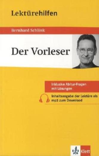 Lektürehilfen Bernhard Schlink 'Der Vorleser'