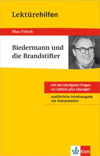 Lektürehilfen Max Frisch 'Biedermann und die Brandstifter'